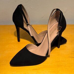 Black High Heels Size 10